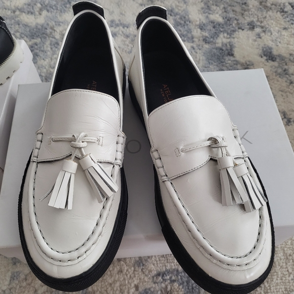 Womens platform loafers size 7 - Lot of 3 pairs NEW W.O BOX - Picture 4 of 11